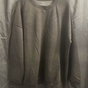 Women's Black Crew Neck Sweater